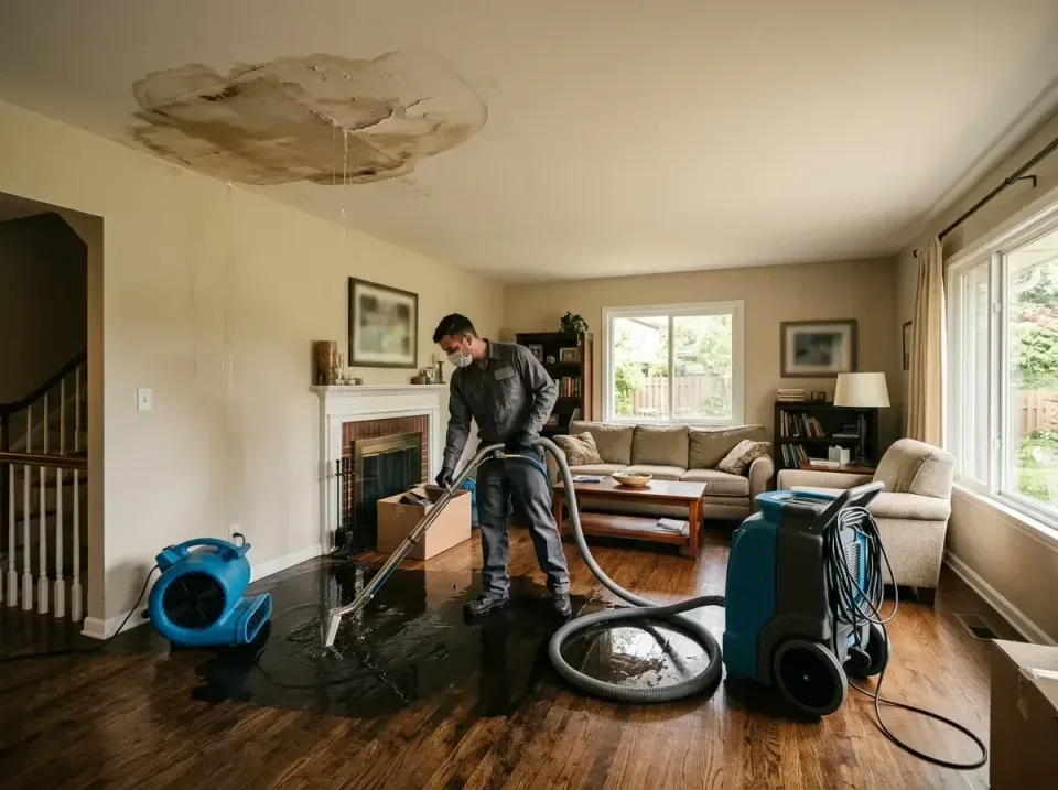 attic-pipe-burst-ceiling-drip-008 — frequently asked questions, Water Damage Restoration & Carpet Care in Okemah, OK